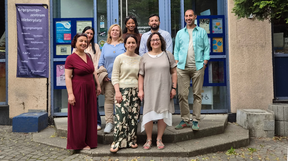 Besuch der Gesch&auml;ftsf&uuml;hrung am Standort Essen